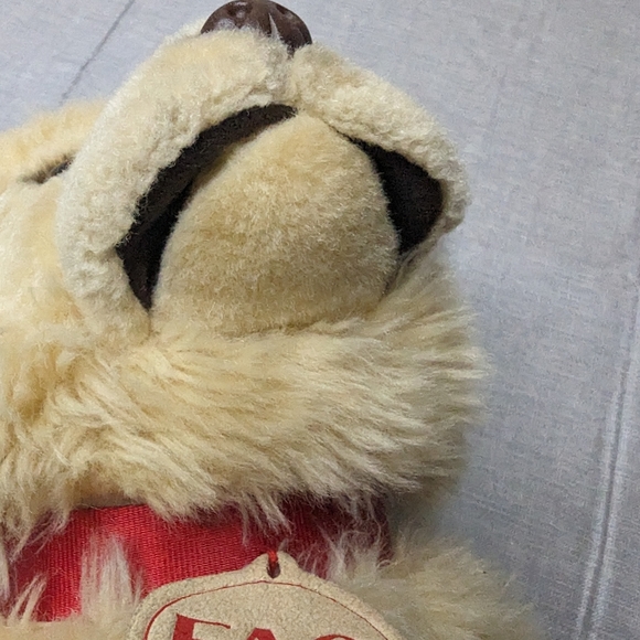 2015 FAO Schwarz Toys R Us Golden Retriever Dog Sitting Plush Toy Medium 12” - Picture 15 of 16